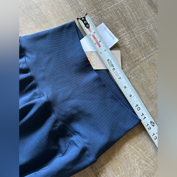 KATOA Glam Mode Seamless Mesh High-Waist Flare Leggings M/L activewear NEW - Picture 14 of 15